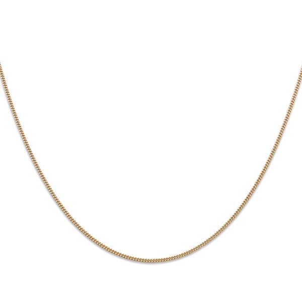 Panser halskæde i 18 karat guld - 2,8 mm bred, 45 cm lang | Svedbom