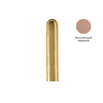 Christina Collect urrem, guld - 16 mm med rosaforgyldt stålspænde
