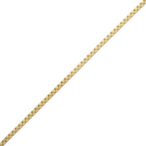 8 kt Venezia Guld ankel kæde, 24 og 26 cm og 1,3 (bredde 1,2 mm)