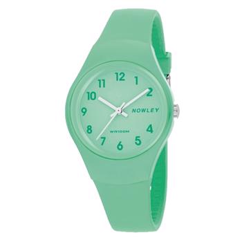  grøn gummi Quartz pige ur fra , 8-6311-0-7