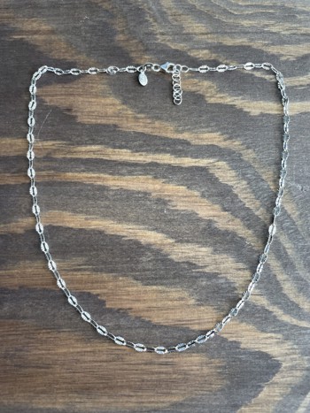 Kæde i rhodineret sølv, Flash fra L&G