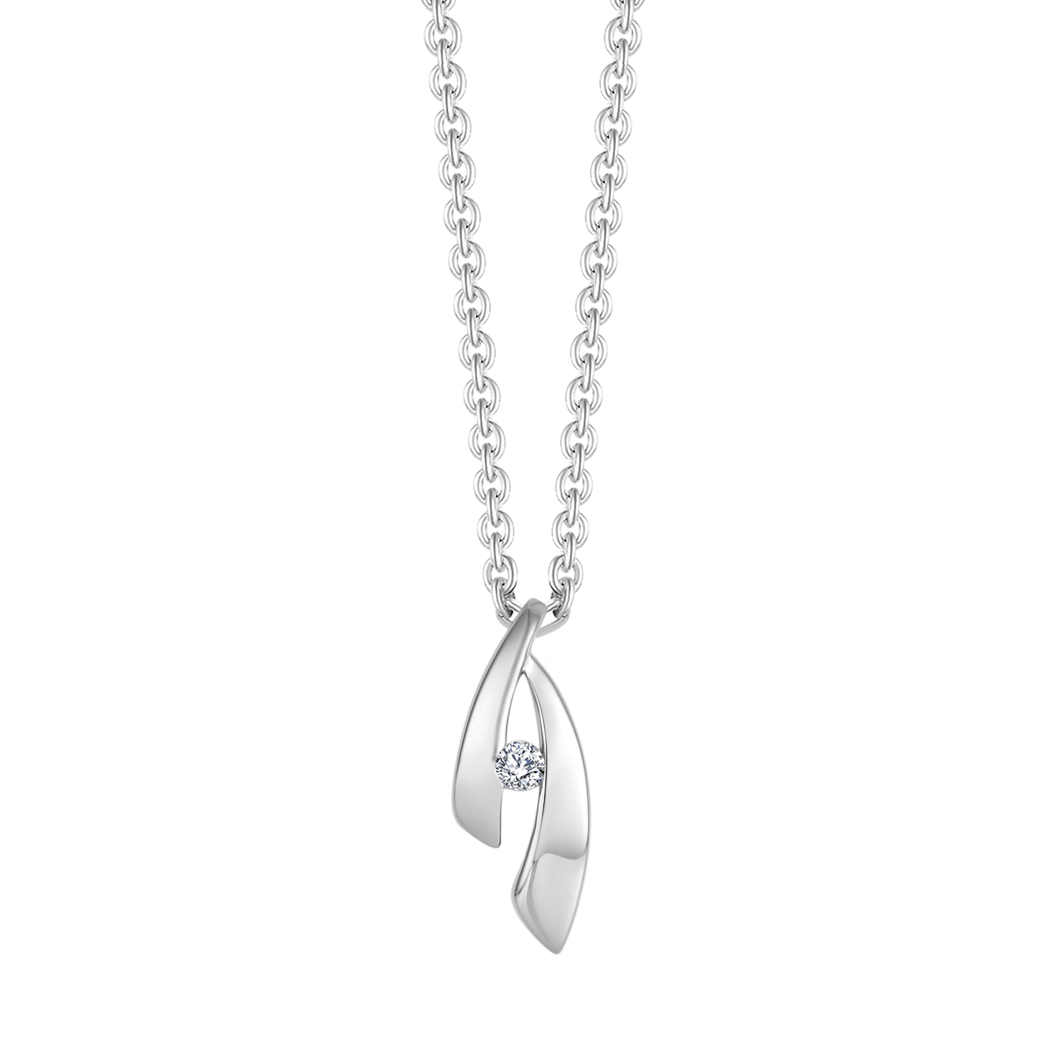 Sølv halskæde, fra Støvring Design