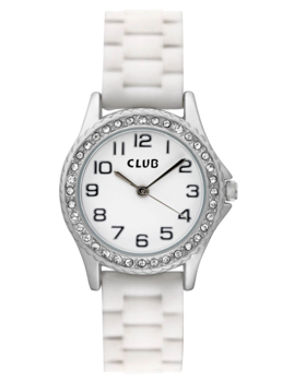  Sølv Chrom Quartz Pige ur fra , A56539S0A