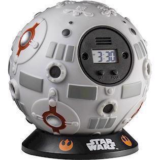 Star Wars JEDI TRAINER - grå blød kugle vække ur, der skal kastes mod væg eller gulv for at slukke!